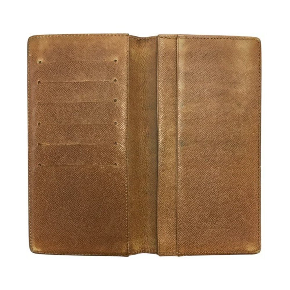 LOUIS VUITTON Louis Vuitton Monogram Porte Carte Credit Long Wallet Men's Brown - Picture 5 of 9